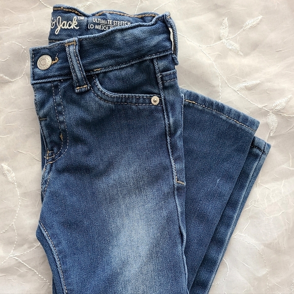 Cat & Jack Denim Jeans For Girls 3T - Picture 1 of 11
